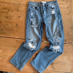 Flying  Monkey slim fit distressed jean